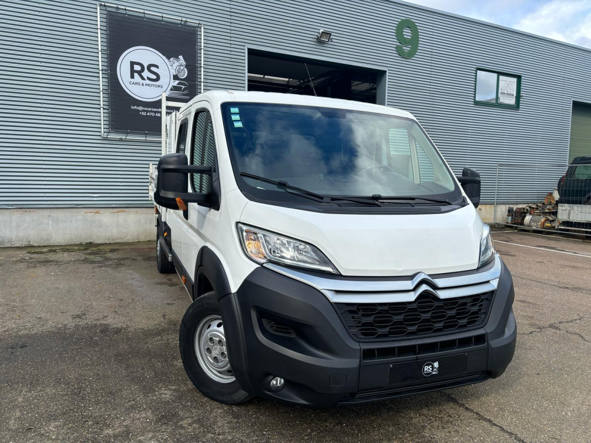 Citroën Jumper 2.2hdi, 57dkm, 2021, Kipper, 7plaats